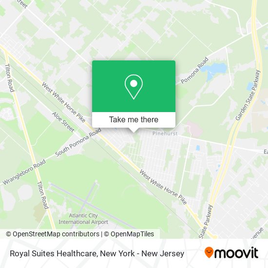 Mapa de Royal Suites Healthcare