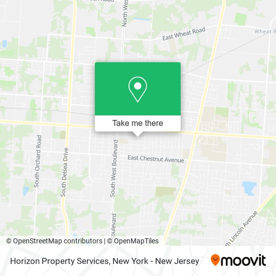 Horizon Property Services map