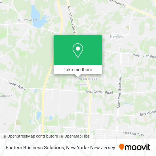Mapa de Eastern Business Solutions