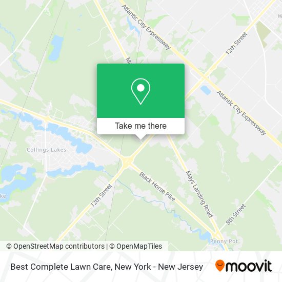 Best Complete Lawn Care map