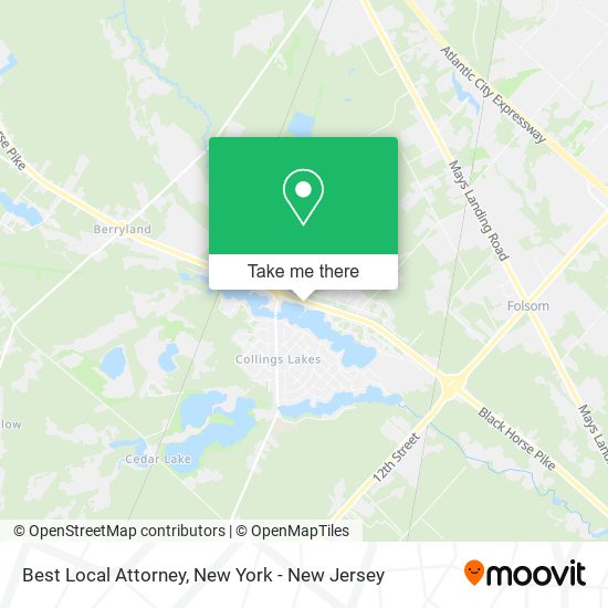 Best Local Attorney map