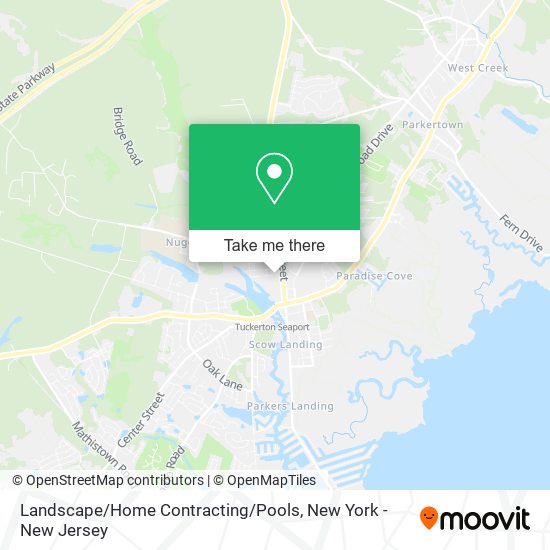 Landscape / Home Contracting / Pools map
