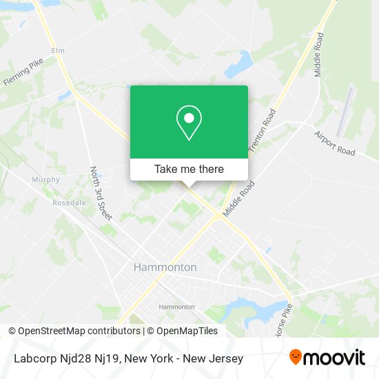 Labcorp Njd28 Nj19 map