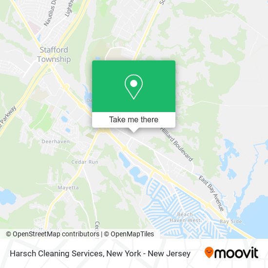 Harsch Cleaning Services map