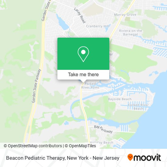 Beacon Pediatric Therapy map