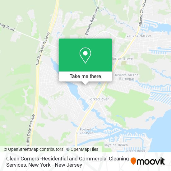Clean Corners -Residential and Commercial Cleaning Services map