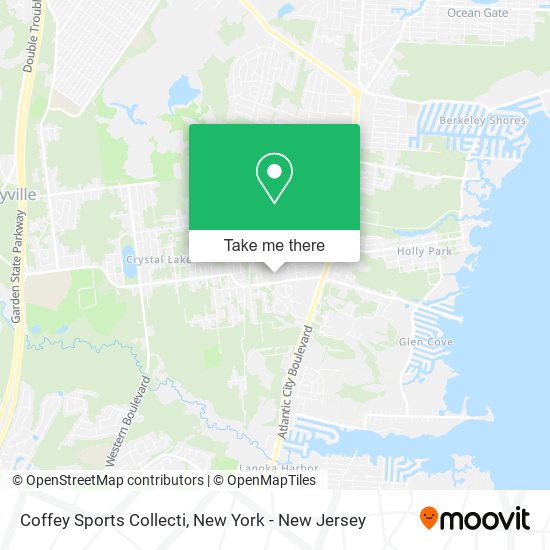 Mapa de Coffey Sports Collecti