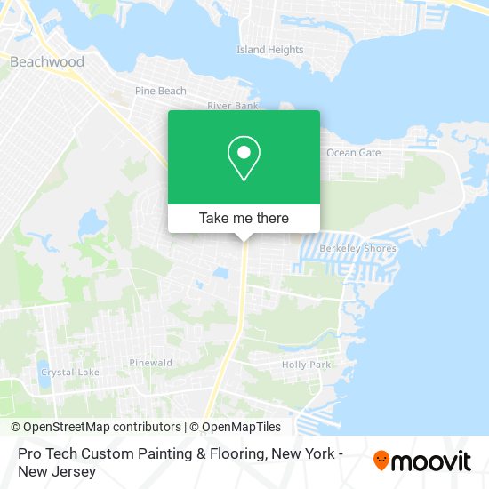 Pro Tech Custom Painting & Flooring map