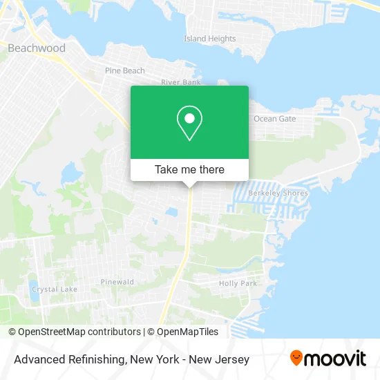 Advanced Refinishing map