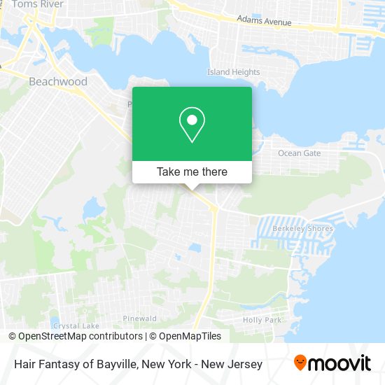 Mapa de Hair Fantasy of Bayville