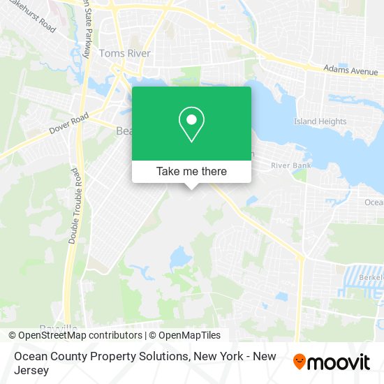 Ocean County Property Solutions map