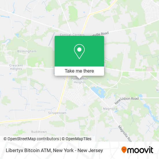 Libertyx Bitcoin ATM map