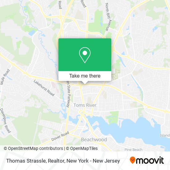 Mapa de Thomas Strassle, Realtor