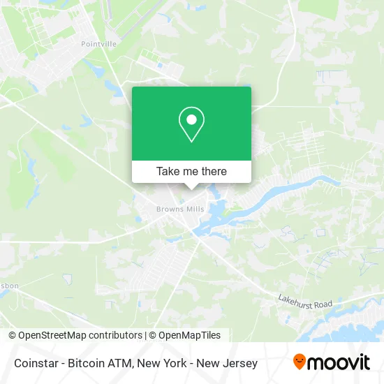 Coinstar - Bitcoin ATM map