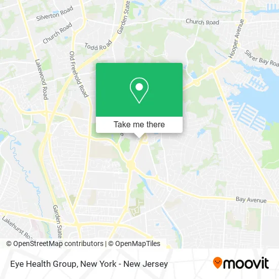 Eye Health Group map