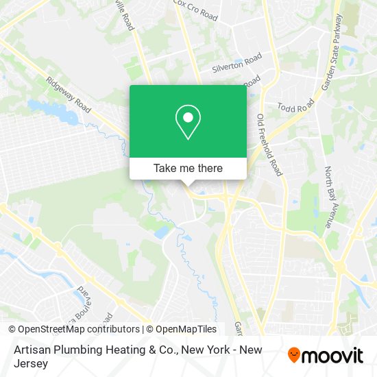 Artisan Plumbing Heating & Co. map