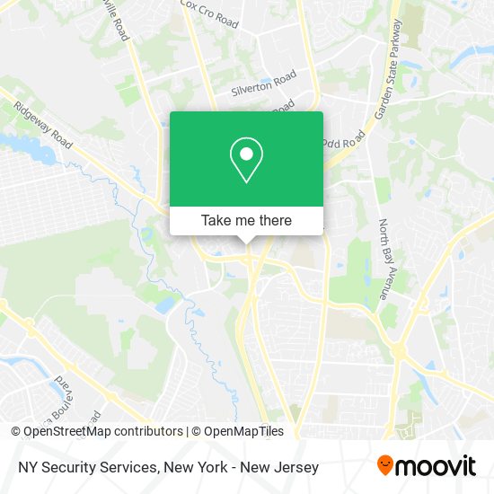 NY Security Services map