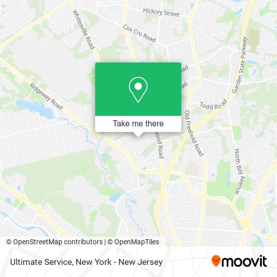 Mapa de Ultimate Service