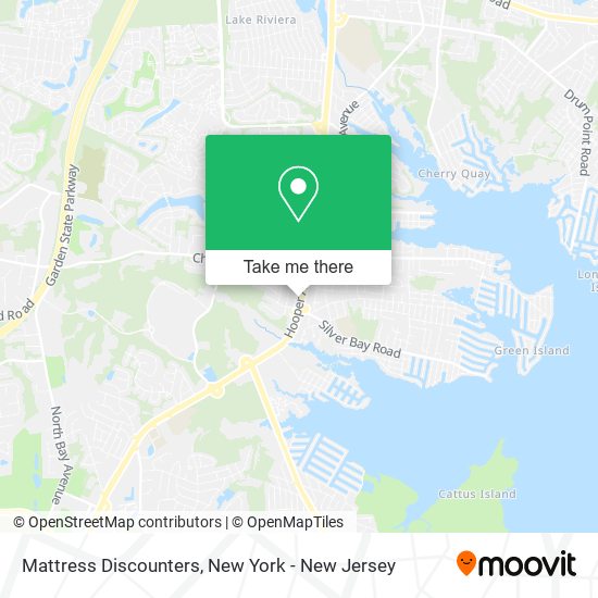 Mattress Discounters map