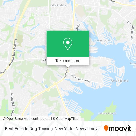 Best Friends Dog Training map