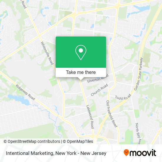 Intentional Marketing map