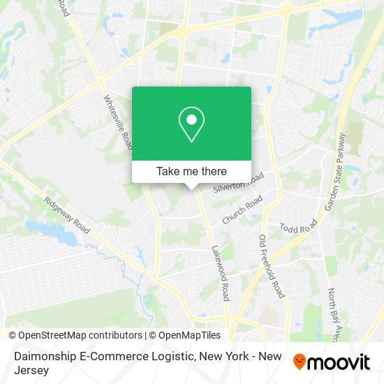 Daimonship E-Commerce Logistic map