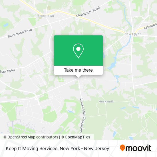Keep It Moving Services map