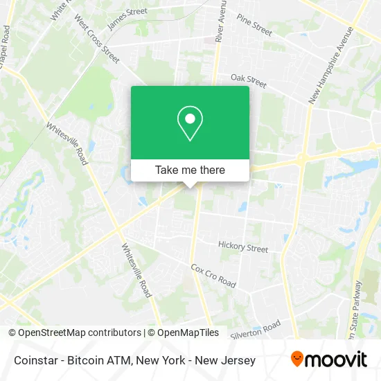 Coinstar - Bitcoin ATM map
