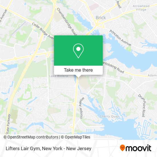 Mapa de Lifters Lair Gym