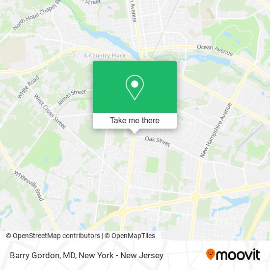 Mapa de Barry Gordon, MD