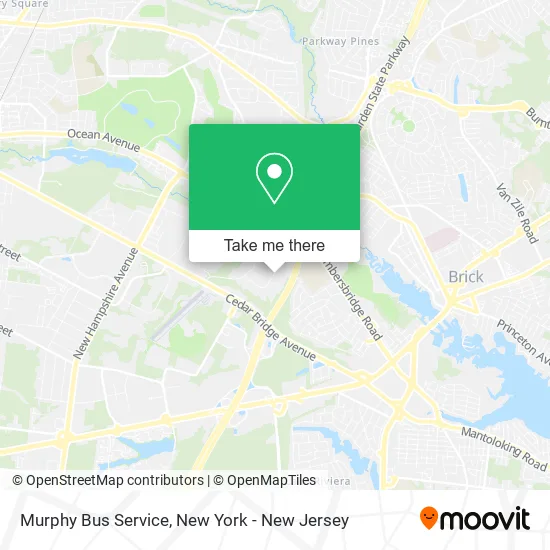 Murphy Bus Service map