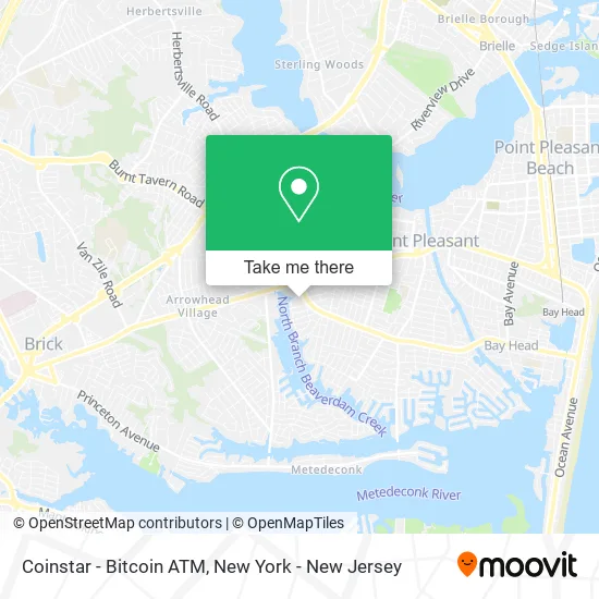Coinstar - Bitcoin ATM map