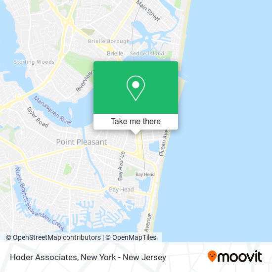 Mapa de Hoder Associates