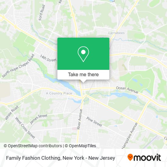Family Fashion Clothing map