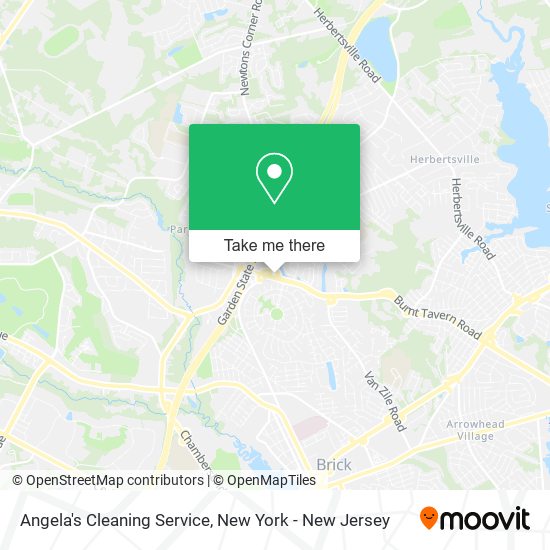 Angela's Cleaning Service map