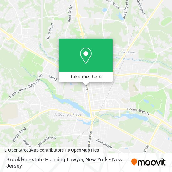 Mapa de Brooklyn Estate Planning Lawyer