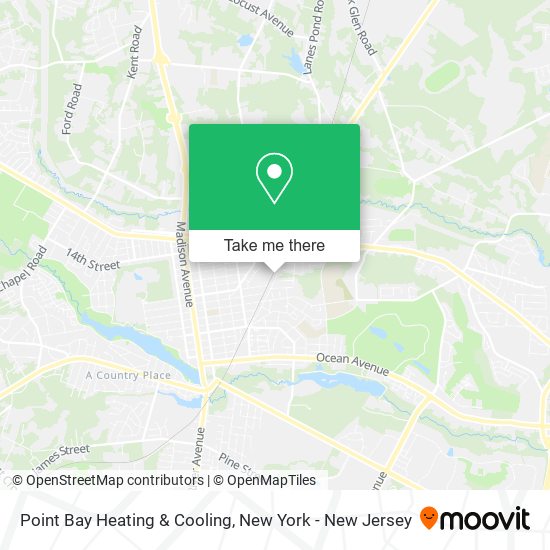 Point Bay Heating & Cooling map