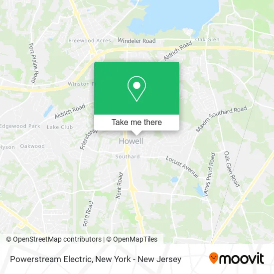 Powerstream Electric map
