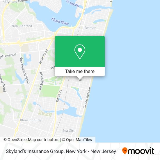 Skyland's Insurance Group map