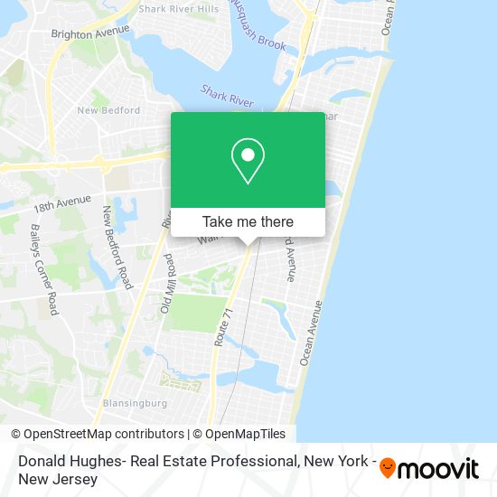 Donald Hughes- Real Estate Professional map