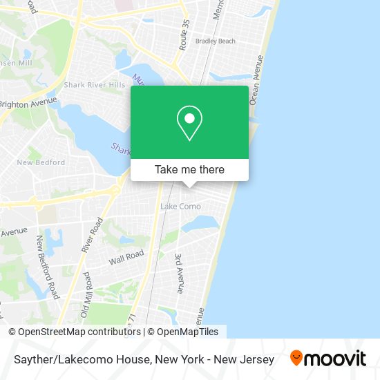 Sayther/Lakecomo House map