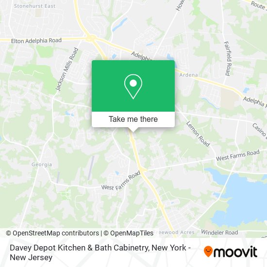Davey Depot Kitchen & Bath Cabinetry map