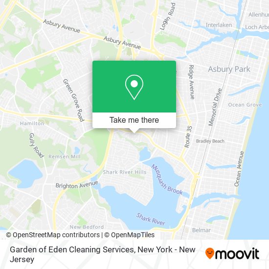Garden of Eden Cleaning Services map