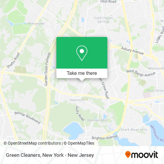 Mapa de Green Cleaners