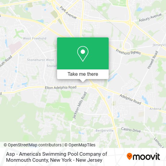 Mapa de Asp - America's Swimming Pool Company of Monmouth County
