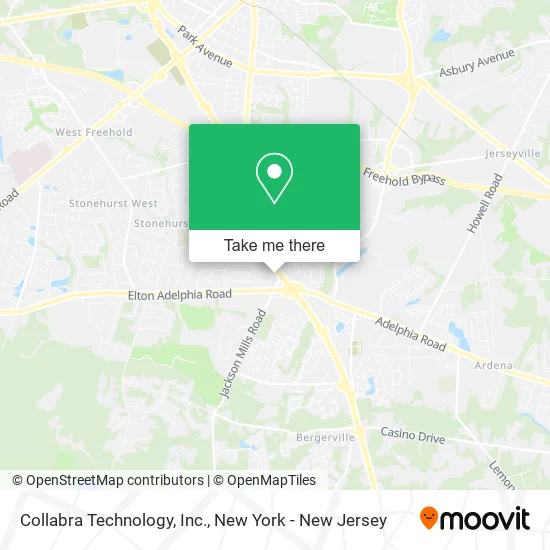 Collabra Technology, Inc. map