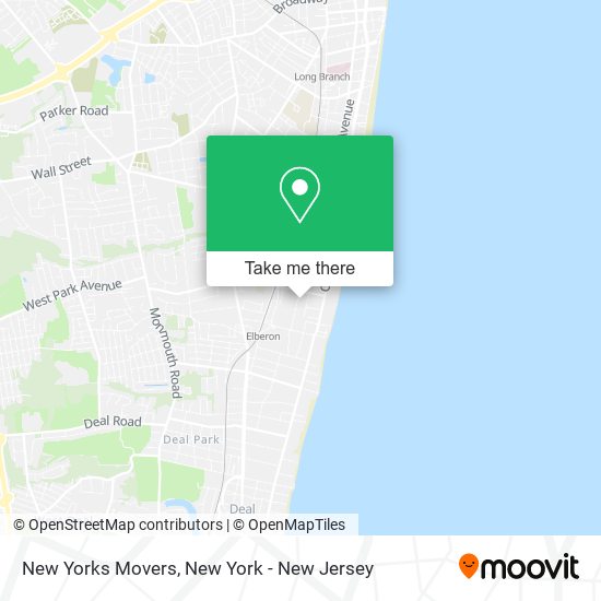 New Yorks Movers map