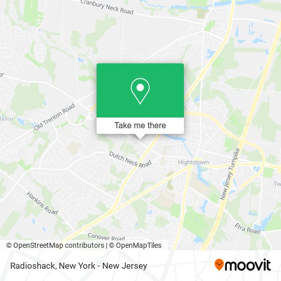 Radioshack map