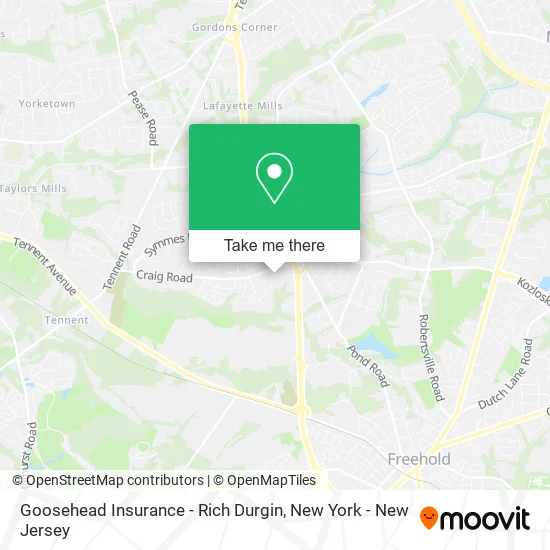 Goosehead Insurance - Rich Durgin map