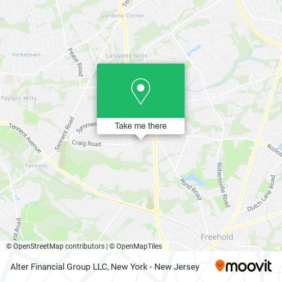 Mapa de Alter Financial Group LLC